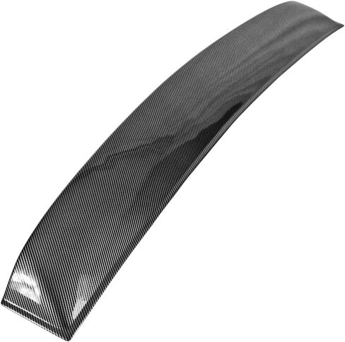 Ikon Motorsports ، Srowf Soverer متوافق مع 2005-2014 Ford Mustang Coupe ، Matte Black Pp Polpropylene Window Window Roof Spoiler Spoiler ، 2006 2007 2008 2010 2012 2013 2013 in Kuwait