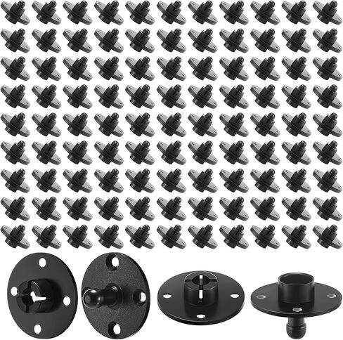 Moxweyeni 50 PCS السحابات Beauclip للألواح التي تصاعد مقاطع السحابات على القوارب ، RVS ، لوحات الجدران ومقاطع تنجيد الوصول ، سعة الوزن 15 رطل in Kuwait