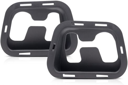 ل Chevy Tahoe 2007-2014 السحب هوك سائق وجانب الراكب | زوج | الجبهة | البلاستيك | استبدال GM1029102 ، GM1029103 | 15-3976 ، 15893976 ، 15-3977 ، 15893977 in Saudi Arabia