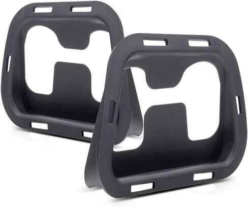 ل Chevy Tahoe 2007-2014 السحب هوك سائق وجانب الراكب | زوج | الجبهة | البلاستيك | استبدال GM1029102 ، GM1029103 | 15-3976 ، 15893976 ، 15-3977 ، 15893977 in Saudi Arabia