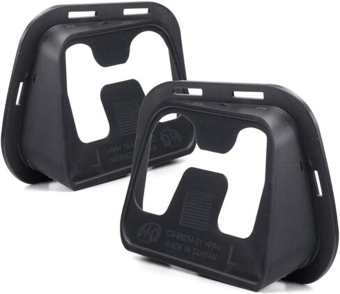 ل Chevy Tahoe 2007-2014 السحب هوك سائق وجانب الراكب | زوج | الجبهة | البلاستيك | استبدال GM1029102 ، GM1029103 | 15-3976 ، 15893976 ، 15-3977 ، 15893977 in Saudi Arabia