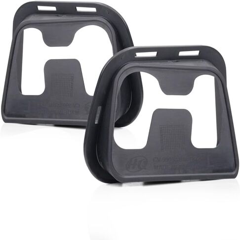 ل Chevy Tahoe 2007-2014 السحب هوك سائق وجانب الراكب | زوج | الجبهة | البلاستيك | استبدال GM1029102 ، GM1029103 | 15-3976 ، 15893976 ، 15-3977 ، 15893977 in Saudi Arabia
