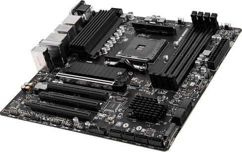 اللوحة الأم MSI PRO B550M-VC WiFi ProSeries (AMD AM4، DDR4، PCIe 4.0، SATA 6 جيجابايت/ثانية، M.2، USB 3.2 Gen 2، HDMI/DP، Wi-Fi، mATX) (متجدد) in Kuwait