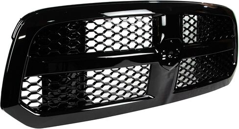 Gloss Black Grille Grille Grille Grill لعام 2013 2014 2015 2015 2017 2018 RAM 1500/2019 2020 RAM 1500 Classic in Kuwait