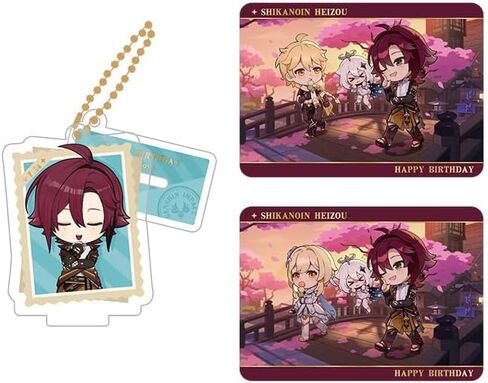 Genshin Impact Photo Photo Memories of Beautiful Momennts Series Acrylic Stand Stand Cheychain & Collectible Cards in Kuwait