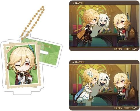 Genshin Impact Photo Photo Memories of Beautiful Momennts Series Acrylic Stand Stand Cheychain & Collectible Cards in Kuwait