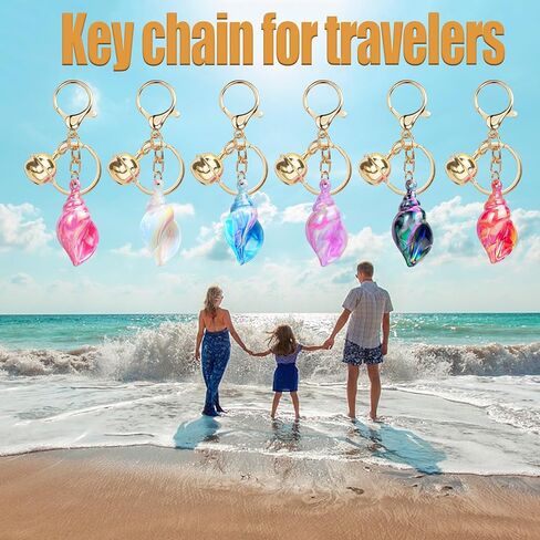 Suweibuke سلسلة مفاتيح لطيفة للمفاتيح/الأكياس ، هدية مثالية تحت عنوان الشاطئ ، سحر المحيط لعشاق الرياضة البحرية ، شاطئ البحر ، المسافر in Kuwait