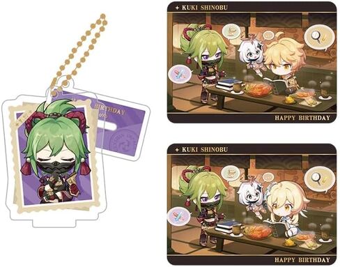 Genshin Impact Photo Photo Memories of Beautiful Momennts Series Acrylic Stand Stand Cheychain & Collectible Cards in Kuwait