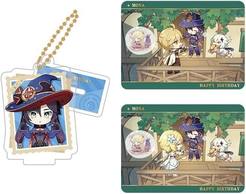 Genshin Impact Photo Photo Memories of Beautiful Momennts Series Acrylic Stand Stand Cheychain & Collectible Cards in Kuwait