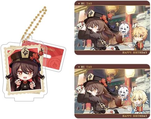 Genshin Impact Photo Photo Memories of Beautiful Momennts Series Acrylic Stand Stand Cheychain & Collectible Cards in Kuwait