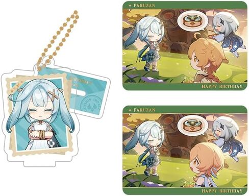 Genshin Impact Photo Photo Memories of Beautiful Momennts Series Acrylic Stand Stand Cheychain & Collectible Cards in Kuwait