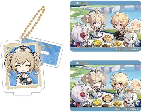 Genshin Impact Photo Photo Memories of Beautiful Momennts Series Acrylic Stand Stand Cheychain & Collectible Cards in Kuwait