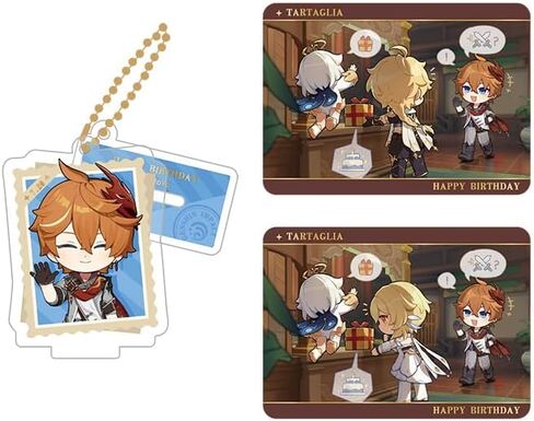 Genshin Impact Photo Photo Memories of Beautiful Momennts Series Acrylic Stand Stand Cheychain & Collectible Cards in Kuwait