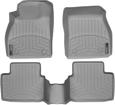 Weathertech مخصص FIRELLONers لشيفروليه ماليبو ، MALIBU LIMITED - 1ST و 2ND ROW (445221-444572) ، Black in Kuwait