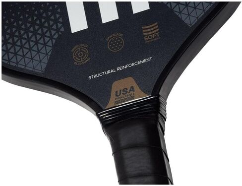 Adidas Drive Pickleball Paddle - Fiberglass Surface - Carbon Reinforced - Low Density Polypropylene Honeycomb - Featuring Spinblade Grit - Designed for Beginners - USAPA Approved in Saudi Arabia