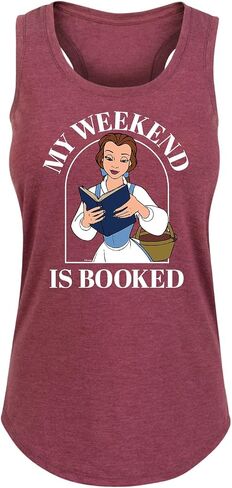 Disney Princess - Belle My Weekend تم حجزها - TOP RACERBACK TOP in Saudi Arabia