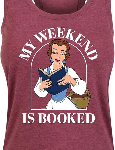 Disney Princess - Belle My Weekend تم حجزها - TOP RACERBACK TOP in Saudi Arabia