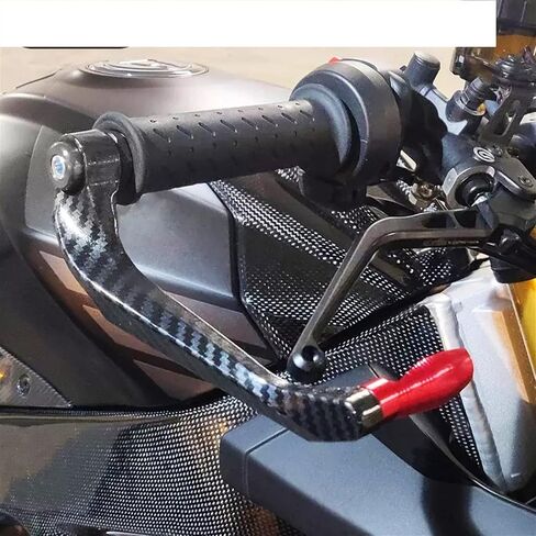 Handguards for Yamaha YZF600R YZF 600R for Thundercat 1994-2008 Motorcycle 7/8" 22mm Handlebar Brake Clutch Levers Protector Guard Proguard (Color : Black) in Saudi Arabia