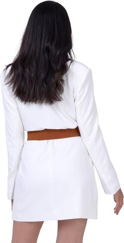 BlackButterfly Wide Elastic Cinch Stretch Waistband Retro Gold Heart Buckle Waist Belt in Saudi Arabia