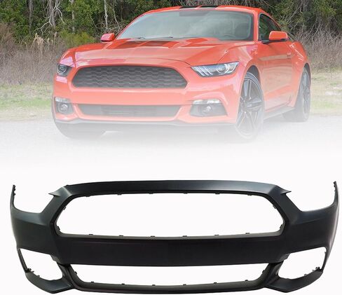 غلاف المصد الأمامي بديل بلاستيكي تمهيدي لعام 2015-2017 Mustang EcoBoost Premium GT V6 Coupe Convertible 2-Door in Saudi Arabia