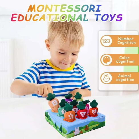 Montessori Toys for Babies 6-12 Months, Baby Toys 6-12 Months, Montessori Toys for 1+ Year Old, Infant Toys 6-12 Months, 6 in 1 Baby Girl Boy Gifts in Saudi Arabia