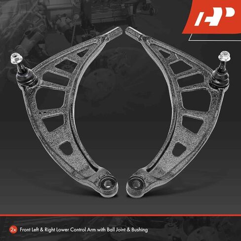 A-Premium 2 x Front Lower Control Arm, with Ball Joint & Bushing, Compatible with Mini Cooper Countryman 2011-2016, Cooper Paceman 2013-2016 in Saudi Arabia