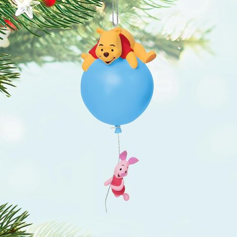 Hallmark Keepsake Christmas Ornament 2025, Disney Winnie The Pooh Up for Adventure with Light, Gifts for Disney Fans in Saudi Arabia