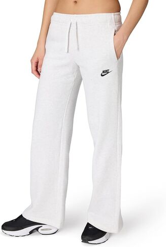 Nike Women's Sportswear Club Fleece Mid-Rise Wide-Leg Sweatpants in Saudi Arabia