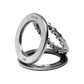 2Inch Thrust Ball Bearings, 2" OD, 1-3/8" ID, 1/2" THK, XC51107 Ball Bearing Chrome Steel Direction 1Pc (35mm x 52mm x 12mm)