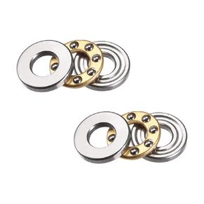 uxcell F9-20M Thrust Ball Bearings 9mm x 20mm x 7mm Chrome Steel Single Direction 2pcs
