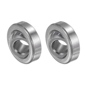 2 Pcs GE5C Spherical Plain Bearing - [4.8mm x 14mm x 6mm] Pre-Lubricated Radial Spherical Plain Bearing, Chrome Steel