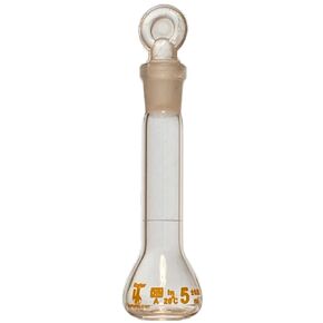100ml Volumetric Flask, 3.3 Boro Glass, Class A, Ground Stopper, Karter Scientific 213W5 (Pack of 2)