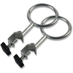 Laboratory Retort Support Ring Clamp for Flask and Beaker - XMWangzi, For use with Laboratory Retort Support Burette Stand, Used in Chemistry or Physics Lab(6cm/2.4'')