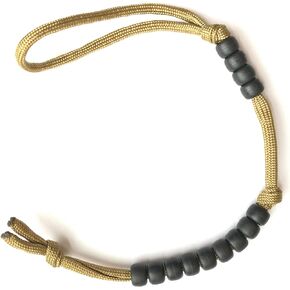 Coyote Brown Pace Counter Matte Black Veteran Made Ranger Beads