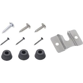 FDXGYH 1 Pack Dartboard Mounting Bracket Wall Hanging Dartboard Bracket with Pads and Screws