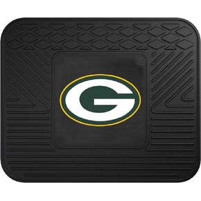 FANMATS - 8756 NFL Green Bay Packers Vinyl Heavy Duty Car Mat , 18"x27"
