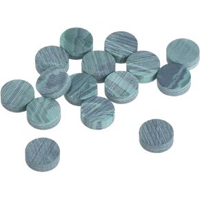 MECCANIXITY Guitar Fretboard Inlay Dots Green Shell Fingerboard Inlays Mark Point For Guitar, Pack of 15