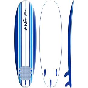 لوح ركوب الأمواج الكلاسيكي Wavestorm بطول 7 أقدام من PINLINE in Kuwait