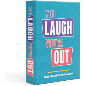 DSS Games You Laugh You're Out - The Official Family Game Where If You Laugh, You Lose. Great for Big Groups & Kids