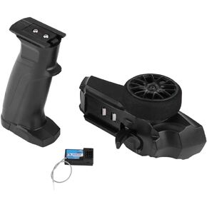 Alomejor RC Transmitter 2.4GHZ 3 Channels RC Model Controller with RC Transmitter Receiver for RC Car Boat Part