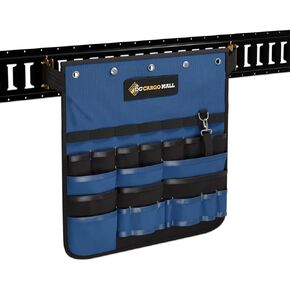 Dc Cargo E-Track Hanging Pocket Tool Organizer - E-Track Accessories for Enclosed Trailer, Workshop, & Garage - Wall Hanging Tool Organizer - DC Cargo Mall