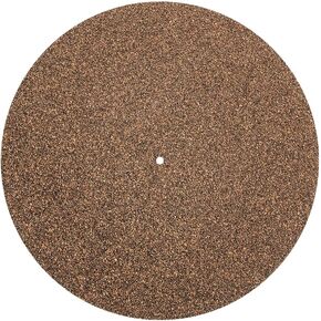 Cork Turntable Mat:Vinyl Record Shocking Cushion 12 Inch x 1 mm Turntable Cork Mat High Fidelity Cleaner Audio Output Cork Mat for Vinyl Record
