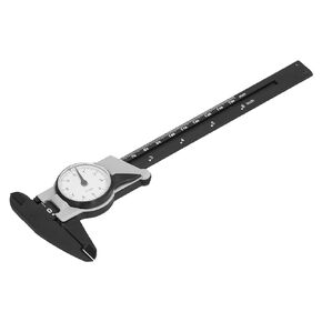 Dial Vernier Caliper, Dial Caliper Dial Vernier Caliper ABS 0mm To150mm Portable Metric Measuring Tool for Lab Home