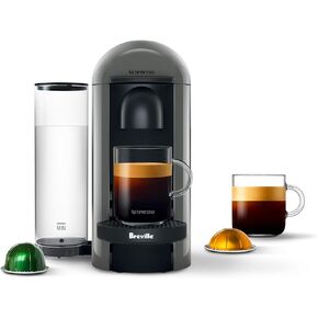 Nespresso VertuoPlus Coffee and Espresso Machine by Breville, White