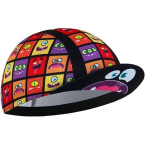 Cartoon Cycling Cap for Man and Woman-Cycling Hat Under Helmet-Polyester Breathable Sweat Absorbent