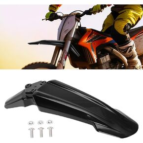 Motorcycle Front Fender, Detachable Dirt Bike Front Fender Compatible with Sur Ron Light Bee X Sur Ron Dirt Bike Talaria Sting Segway, Black