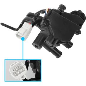 16670-21010 Coolant Control Valve Compatible with 2004-2009 Toyota Prius 1.5L Coolant Flow Control Valve Water Valve Replaces for EHV116 1667021010 601-021