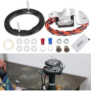 1181 Electronic Ignition Conversion Kit Replacement for PerTronix 8-Cyl, Single Point, 12-Volt Fits for Most DELCO 8-Cyl 1957-1974.
