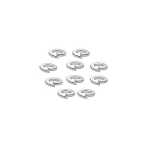 1/2" Spring Lock Washers - 304 Stainless Steel - Pack of 50 - Secure Fastening and Rust Resistance