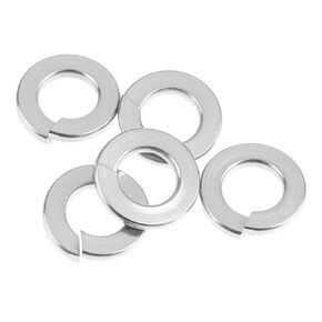 50 Pieces 5/16" Stainless Steel Split Lock Washers, 304 Stainless Steel 18-8 Spring Lock Washers for Screws Bolts